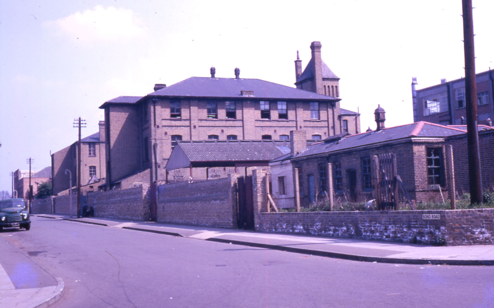 The James Industrial Estate, Western Road, Mitcham, Surrey, CR4. Formerly Holborn Union Workhouse. 