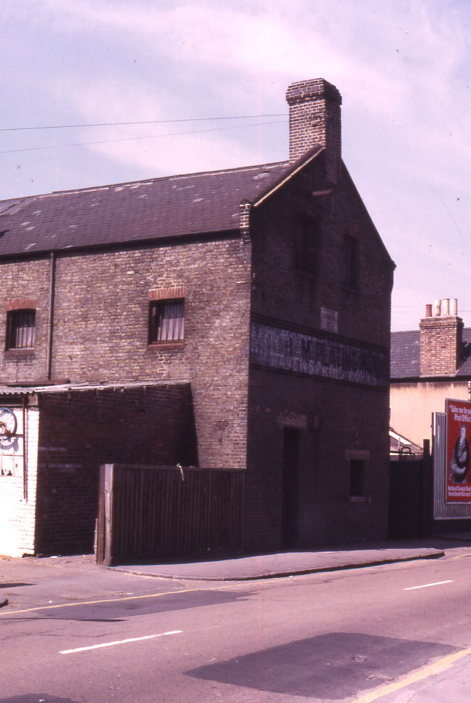 Ravenspring Works, 37-39 Western Road, Mitcham, Surrey, CR4. Established 1877.