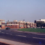 Wates Way, Willow Lane factory estate, Mitcham, Surrey CR4. Factories of the 1960s.