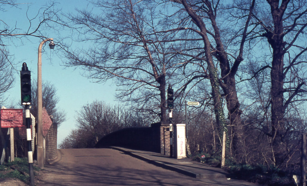 Willow Lane Rail bridge, Mitcham, Surrey CR4.