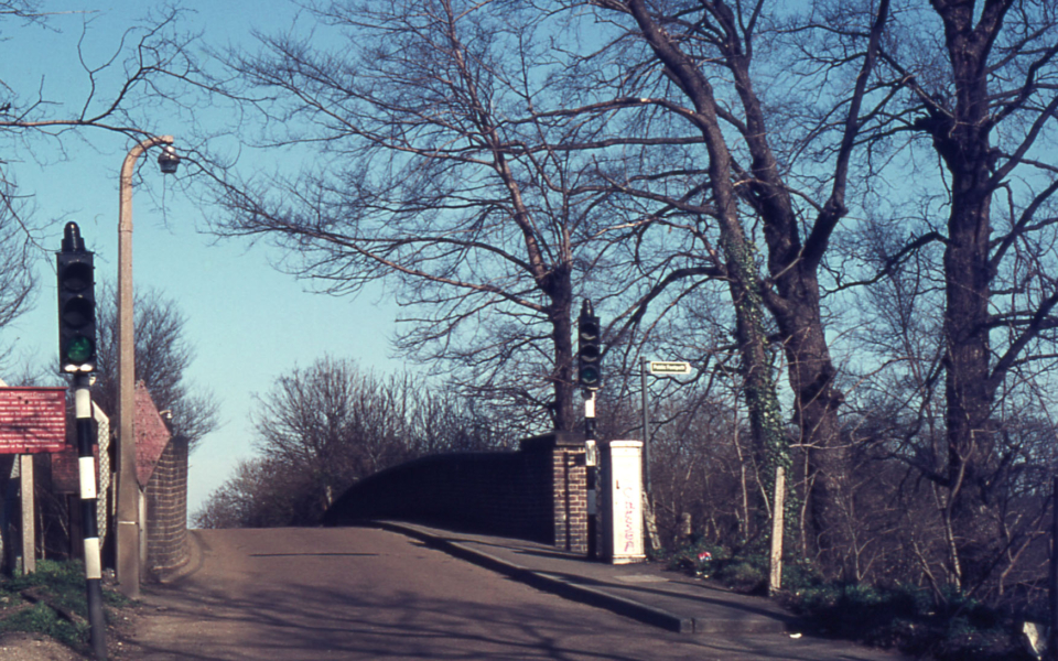 Willow Lane Rail bridge, Mitcham, Surrey CR4. 