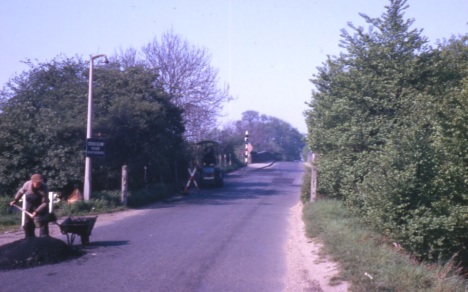 Willow Lane, Mitcham, Surrey CR4. From Carshalton Road end. 