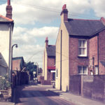 Love Lane - junction with Harwood Avenue, Mitcham, Surrey CR4.