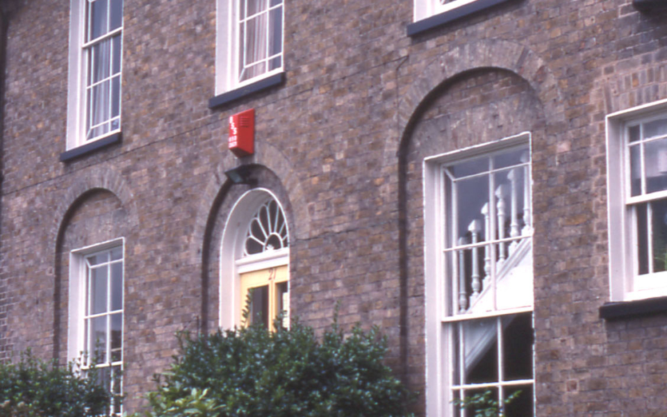 The Vicarage 21 Church Road, Mitcham, Surrey CR5. Demolished and site re-develped. c. 2000. 