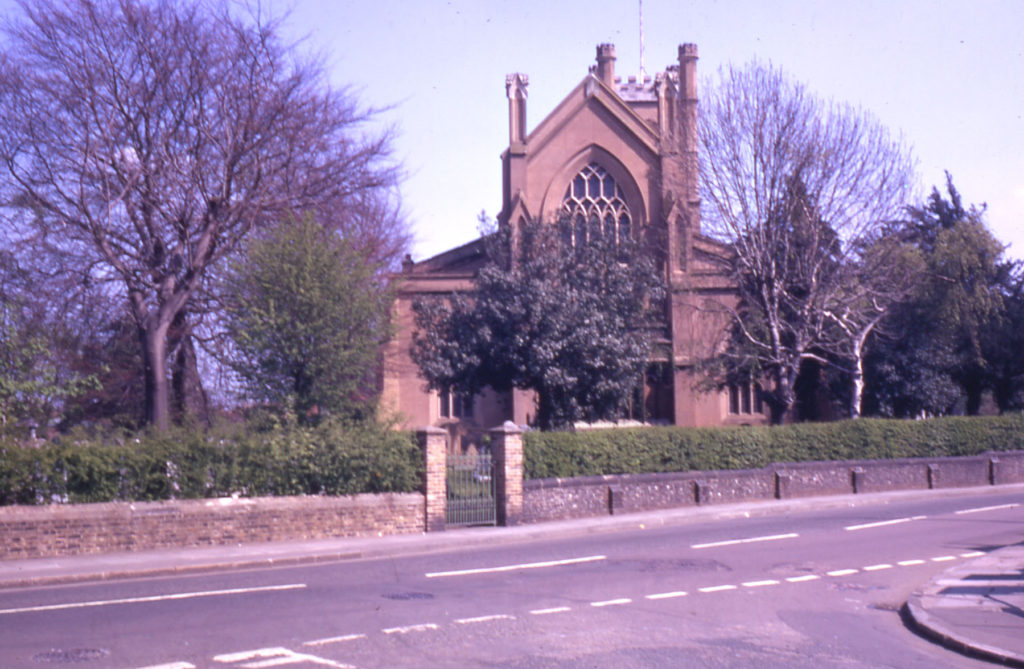 Mitcham Parish Church from the west, Mitcham, Surrey CR4.