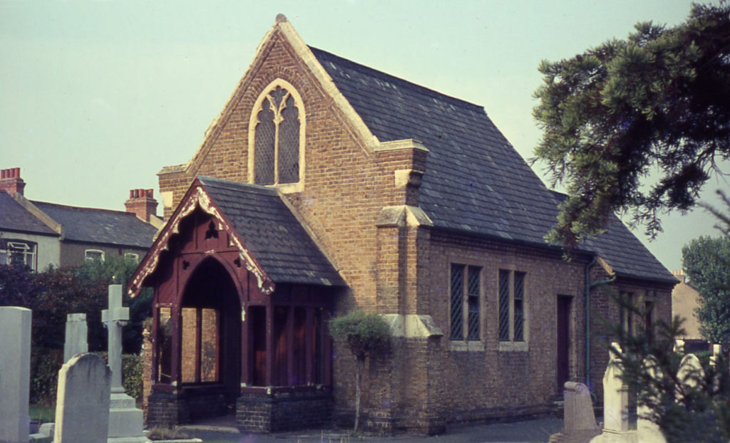 Mortuary Chapel Mitcham Parish Church Cemetery, Mitcham, Surrey CR4.