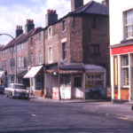 Nos. 34- Church Road, Mitcham, Surrey CR4. The Bull Inn on right.