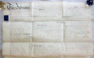 An indenture of 1862 relating to the Buck's Head, Mitcham, deposited by MHS at Surrey History Centre.