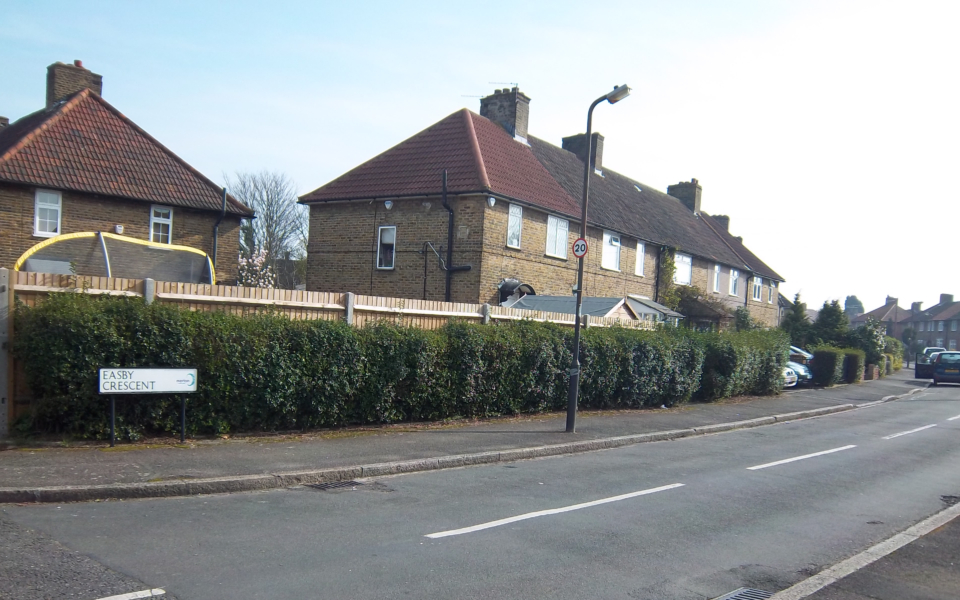 St Helier Estate: Easby Crescent (PJH) 2014