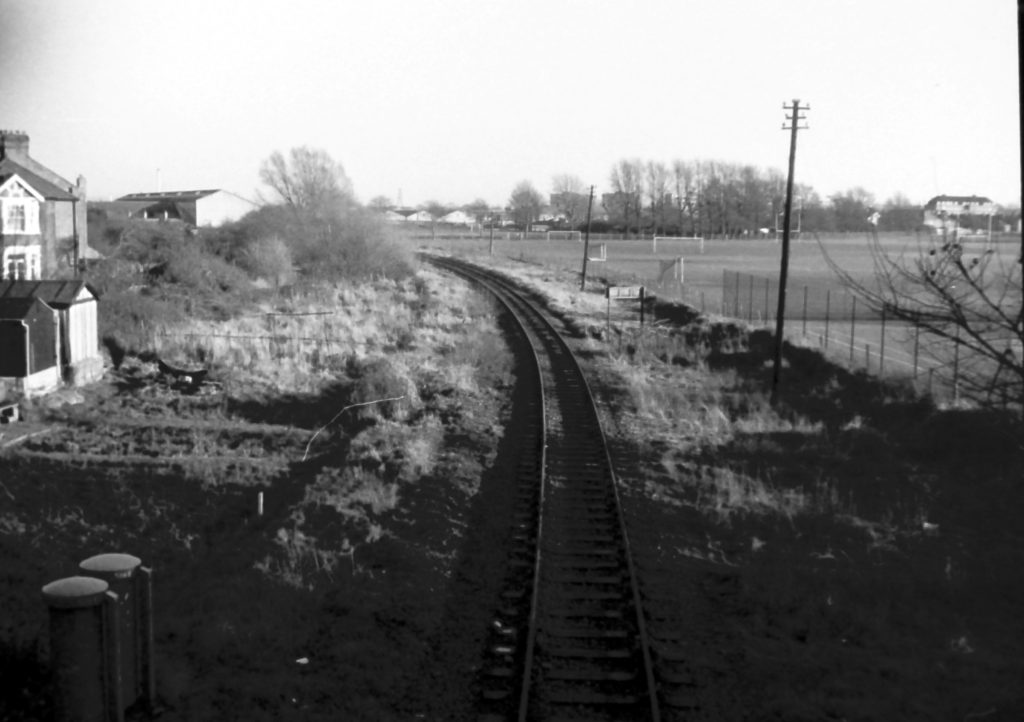 Merton Abbey branch from Merton Park (1972) WJR