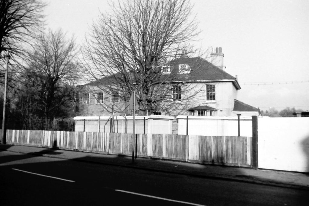 Ravensbury Mill House from St Helier Avenue (1972) WJR