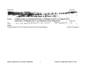 WAM 27300: 1306-1307 (MI)