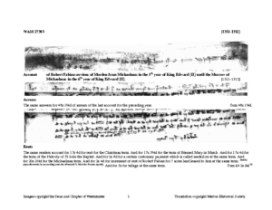 WAM 27303: 1311-1312 (M)