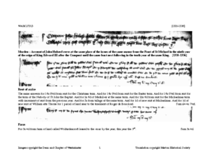 WAM 27313 (1335-1336 (M)