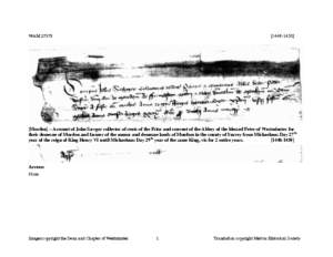 WAM 27375: 1448-1450 (M)