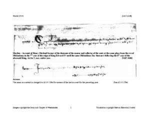 WAM 27376: 1467-1468 (M)