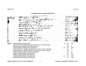 WAM 27378 (1476-1477 (M)