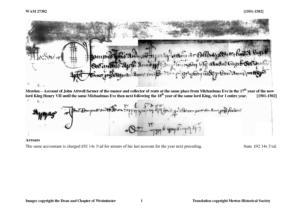 WAM 27382: 1501-1502 (M)