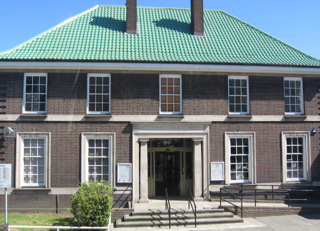 Mitcham Public Library, 1933 (Ray Ninnis) 2007
