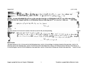 WAM 27337: 1357-1358 (M)