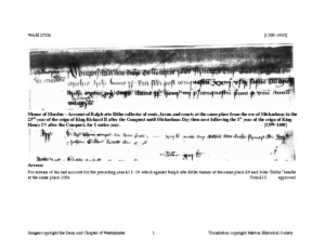 WAM 27352: 1399-1400 (M)