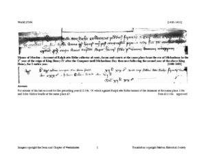 WAM 27354: 1400-1401 (M)